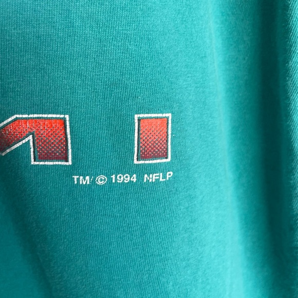 VINTAGE 1994 MIAMI DOLPHINS TEE - Picture 3 of 6